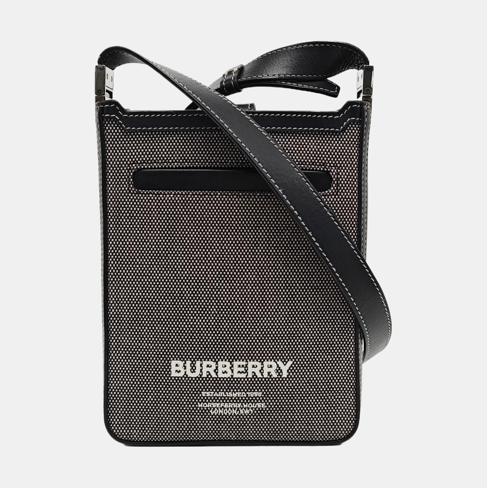 Canvas Shoulder Bag Mini Gray
