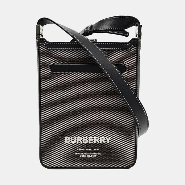 Canvas Shoulder Bag Mini Gray