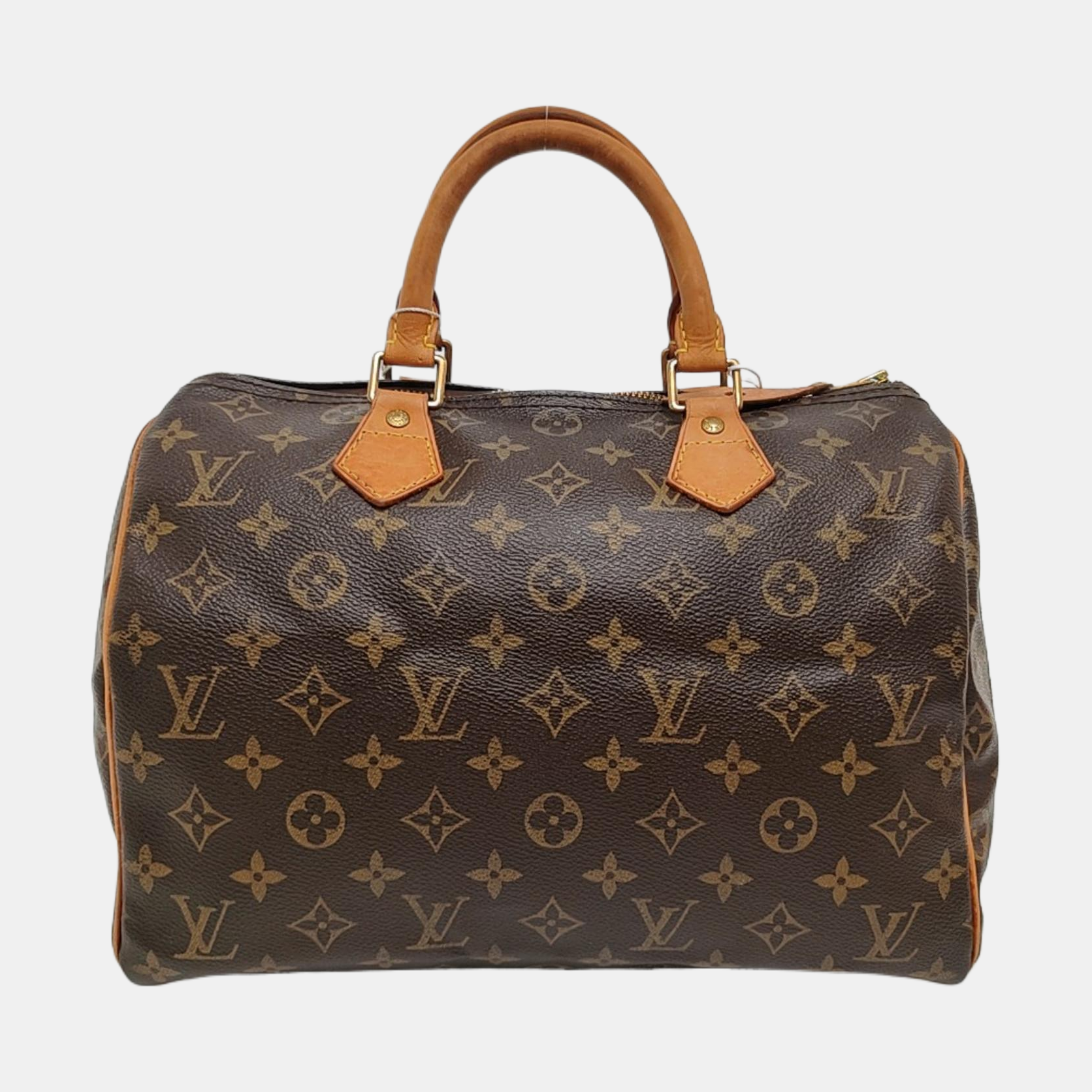 SPEEDY 30 Lona revestida Monogram marrón