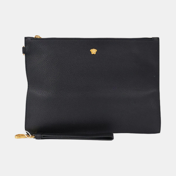 Calfskin Clutch Black