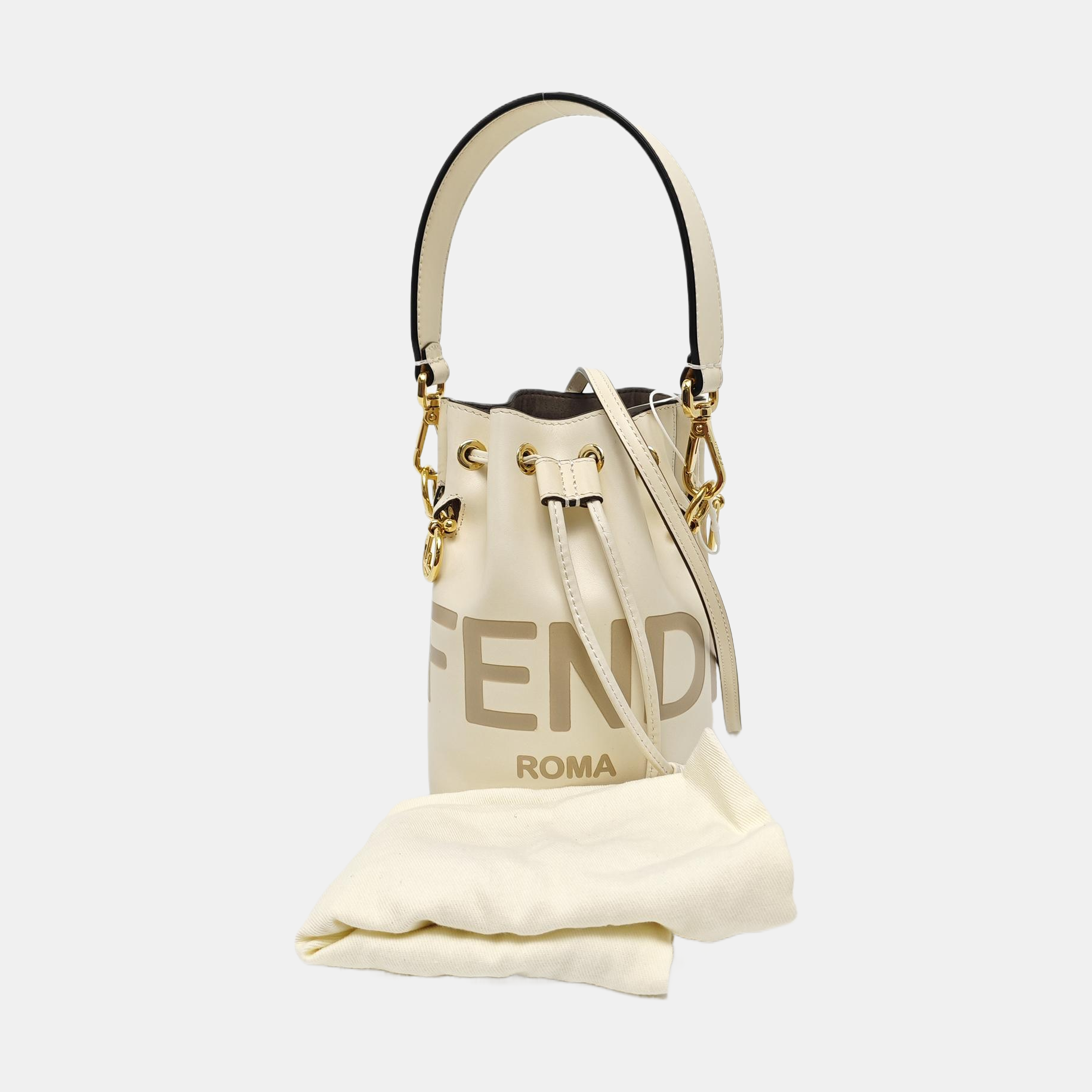 Mon Tresor Mini Calfskin White