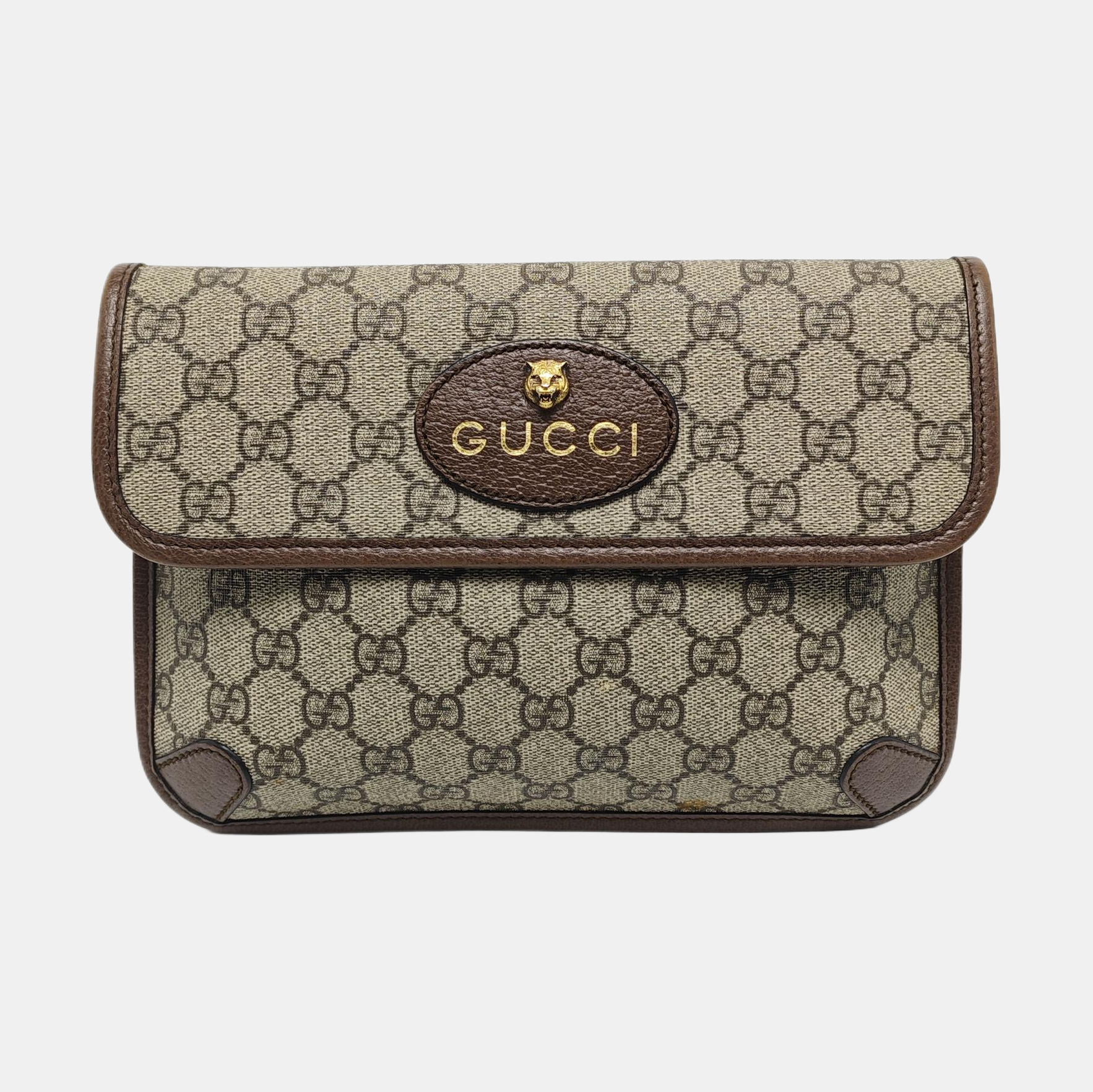 Neo Vintage Monogram Coated Canvas Beige