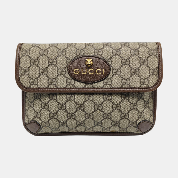 Neo Vintage Monogram Coated Canvas Beige