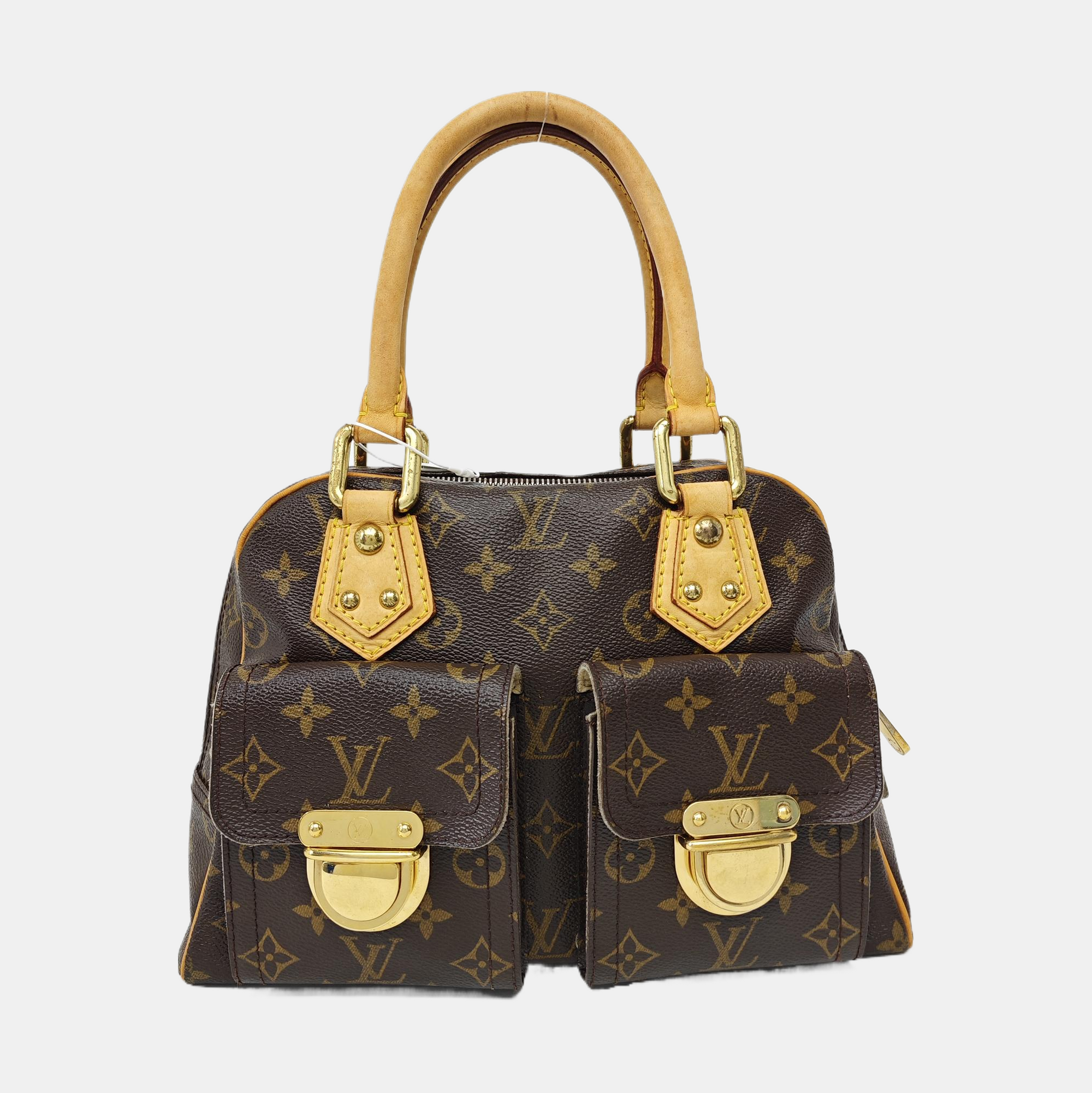 MANHATTAN PM Monogram Coated Canvas Brown