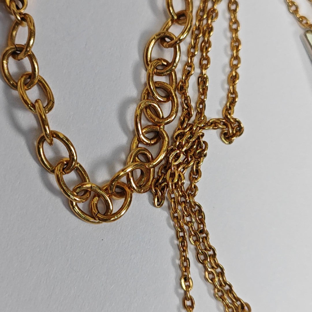 NANOGRAM Metal Gold Necklace