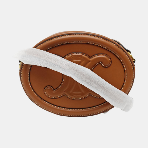 TRIOMPHE Small Calfskin Brown