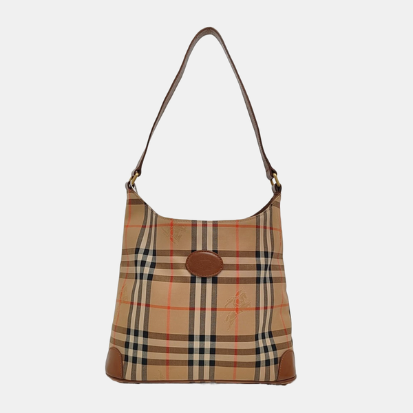 Canvas Shoulder Bag Beige