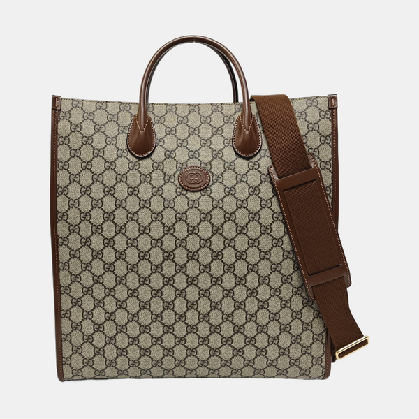 Retro Medium Monogram Coated Canvas Black