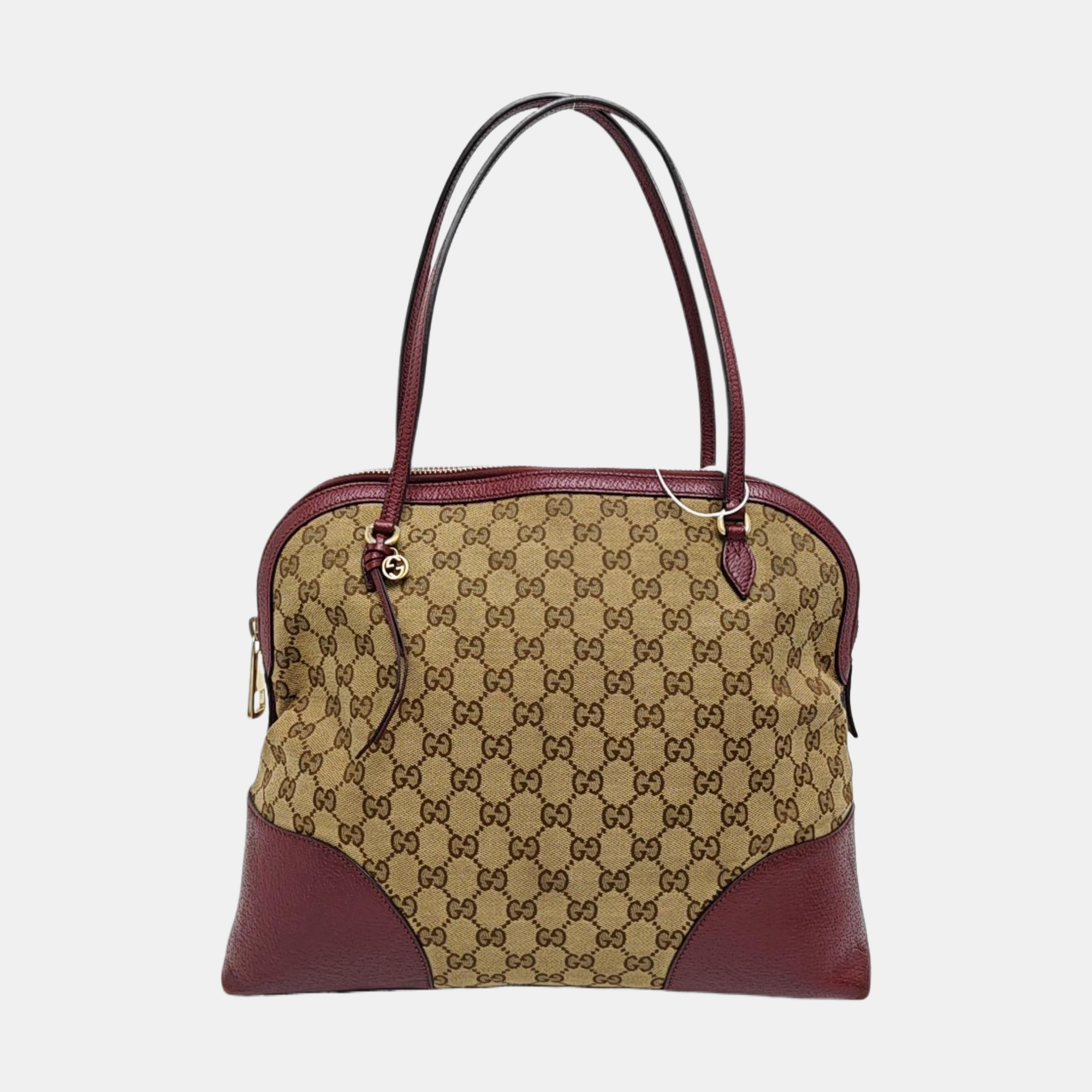 Bree Monogram Canvas Beige