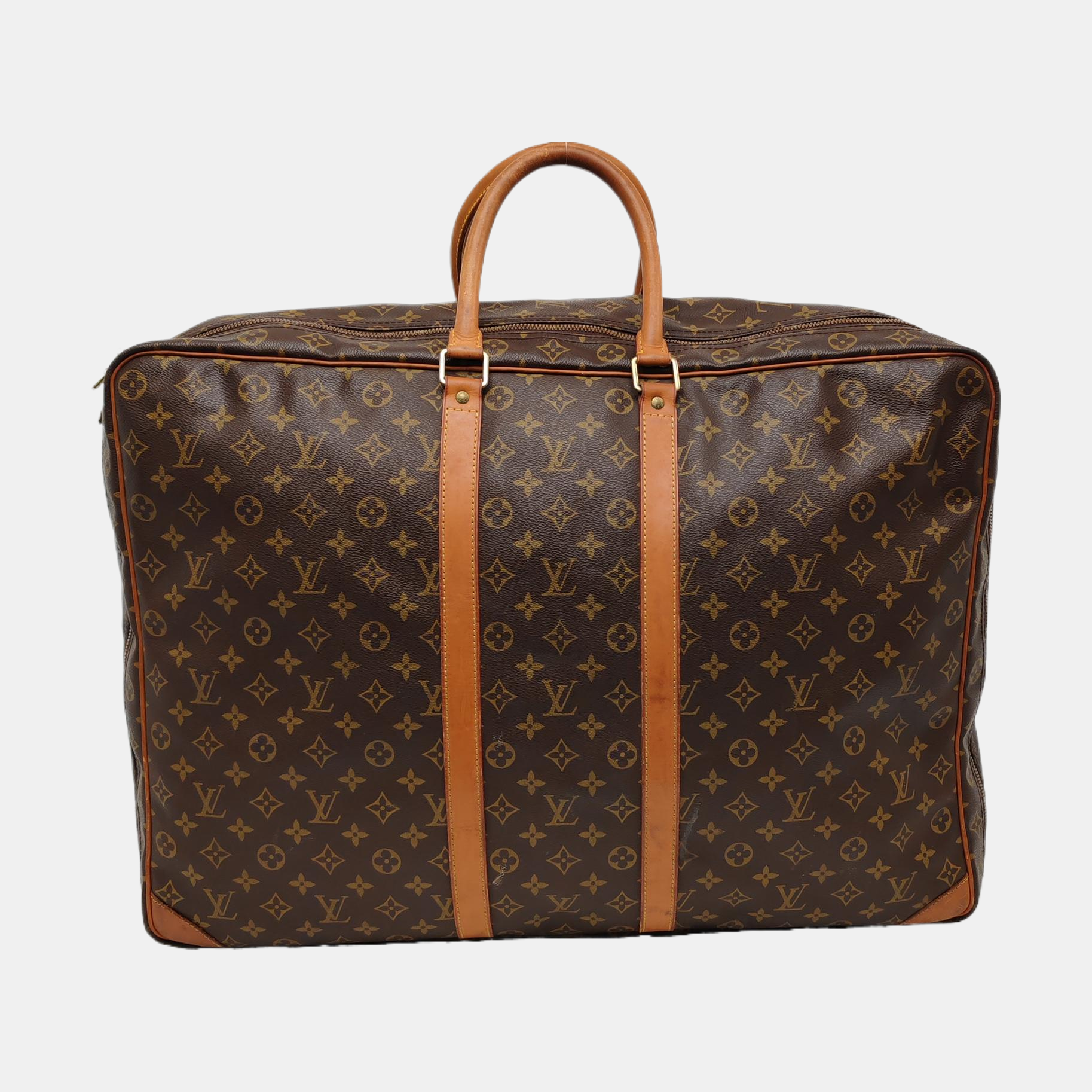 SIRIUS Monogram Coated Canvas Brown