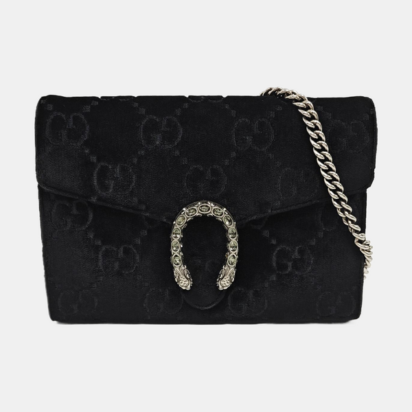 Dionysus Mini Monogram Velvet Black