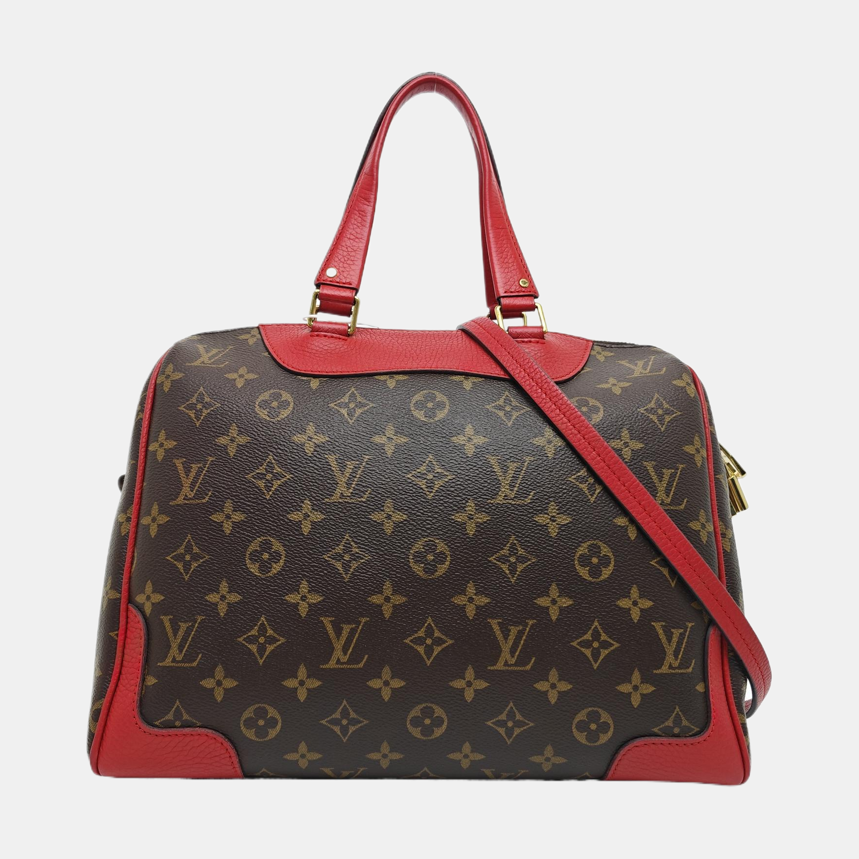 RETIRO NM Monogram Coated Canvas Brown