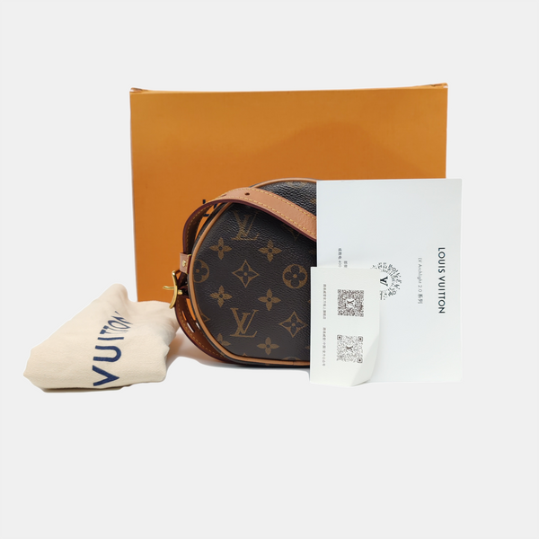 BOITE CHAPEAU PM Monogram Coated Canvas Brown