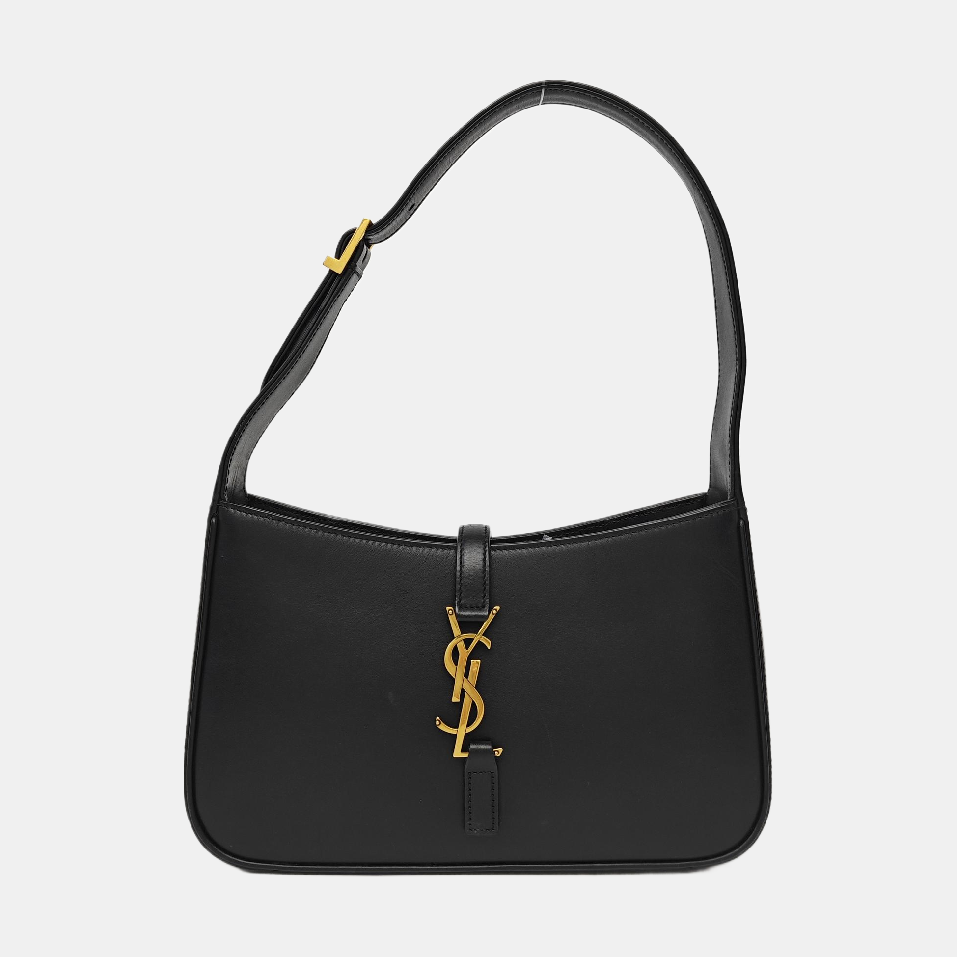 LE 5 À 7 Small Calfskin Black