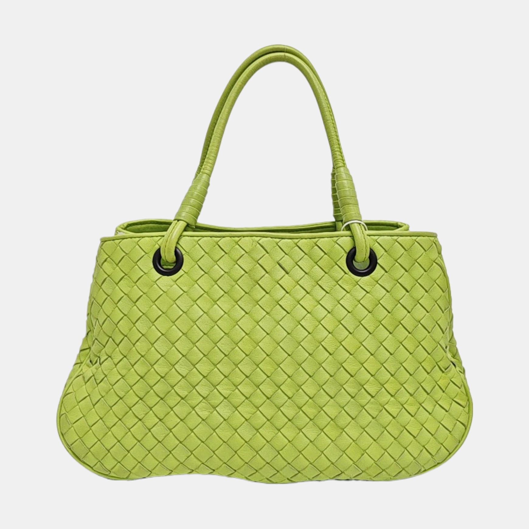 Lambskin Tote Bag Green