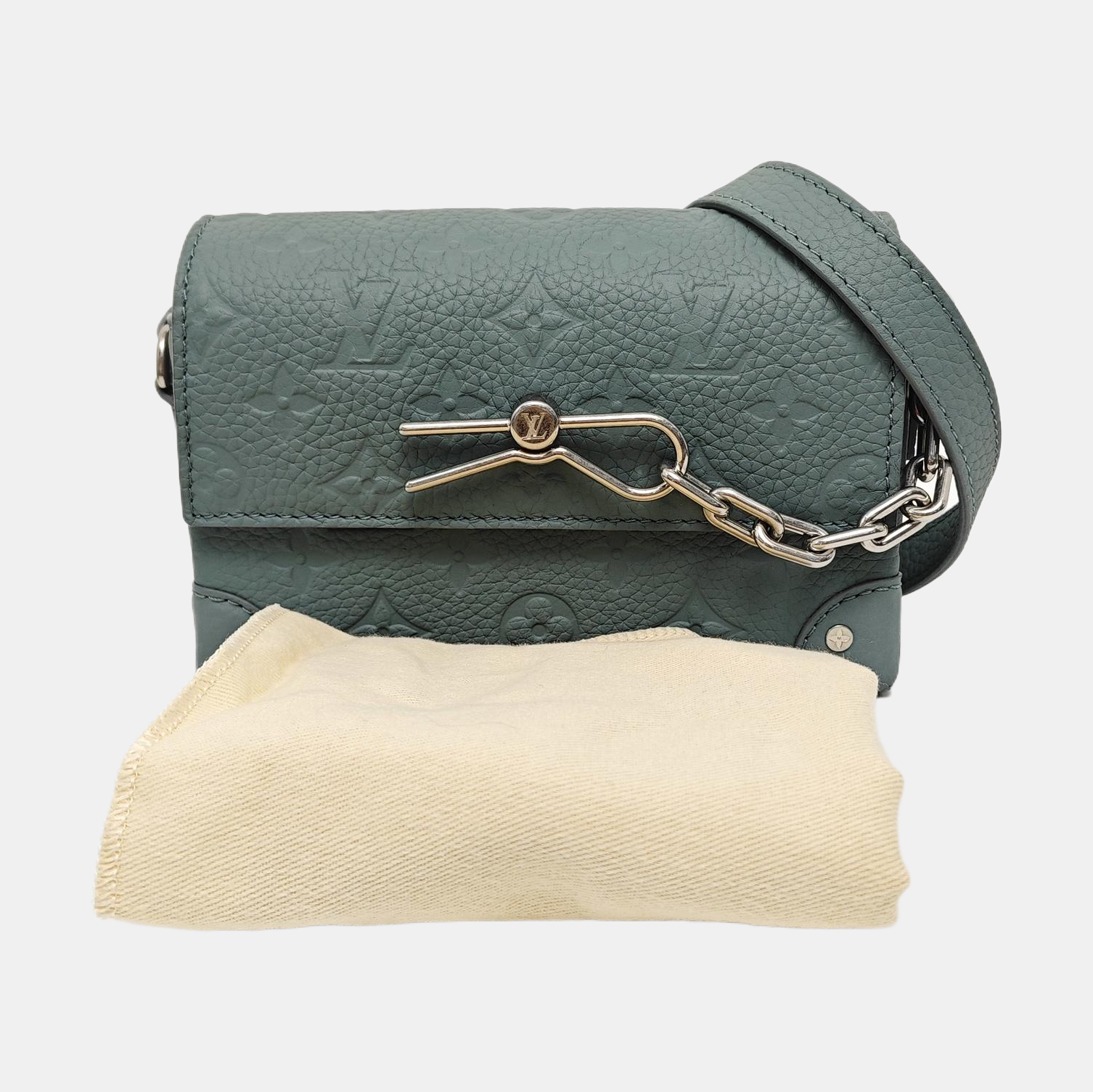 SOFT TRUNK Mini Monogram Calfskin Blue