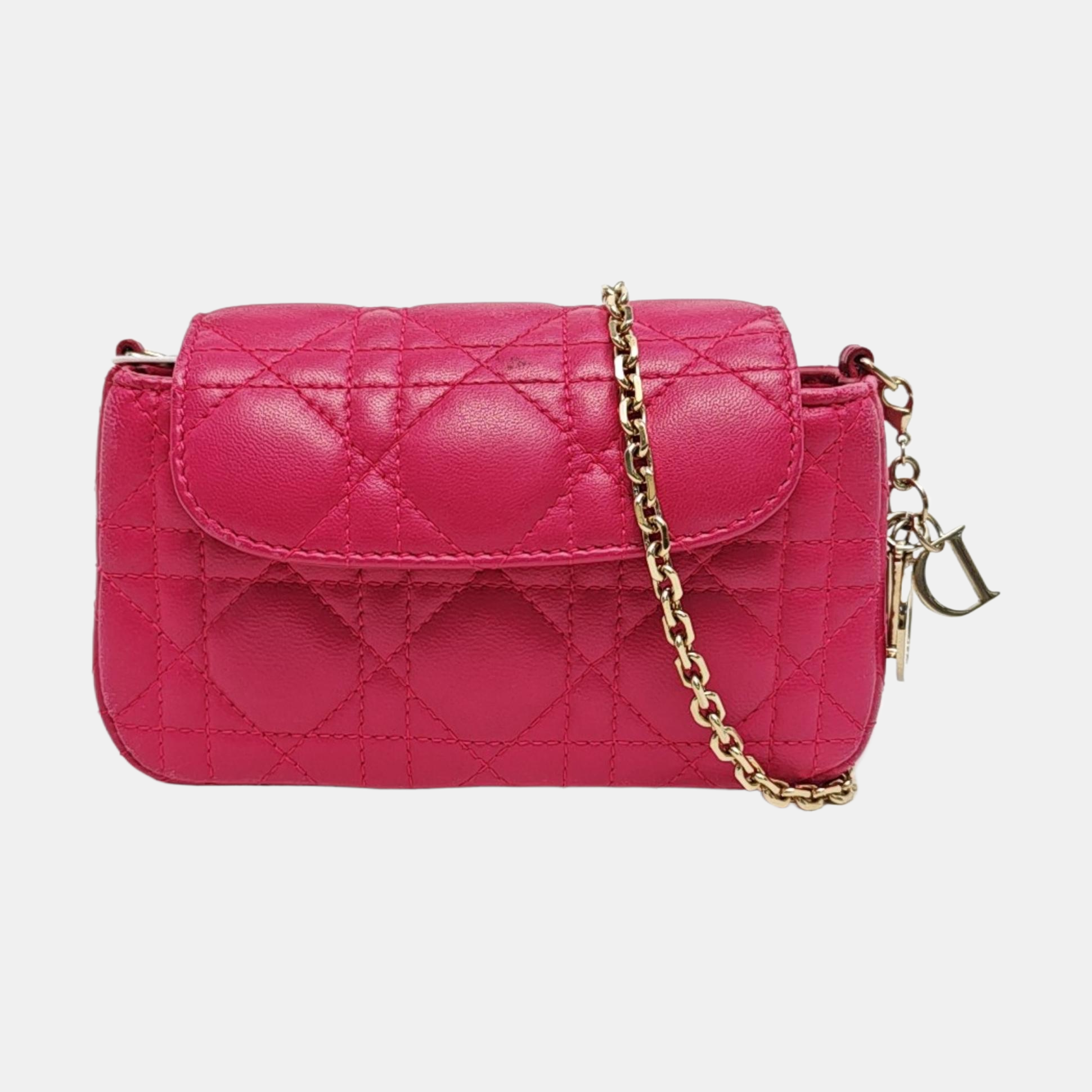 Cannage Lambskin Red