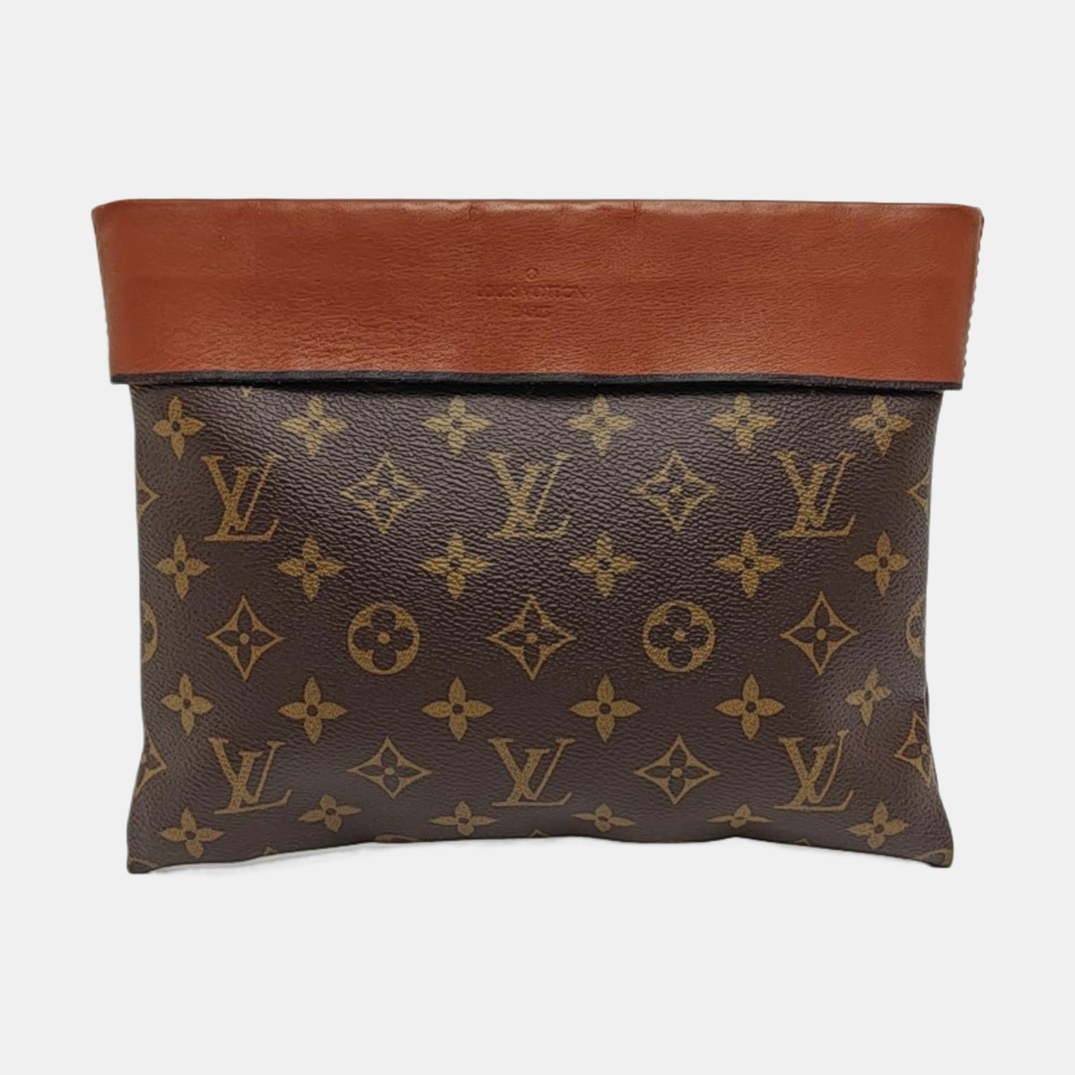 TUILERIES Monogram Coated Canvas Brown
