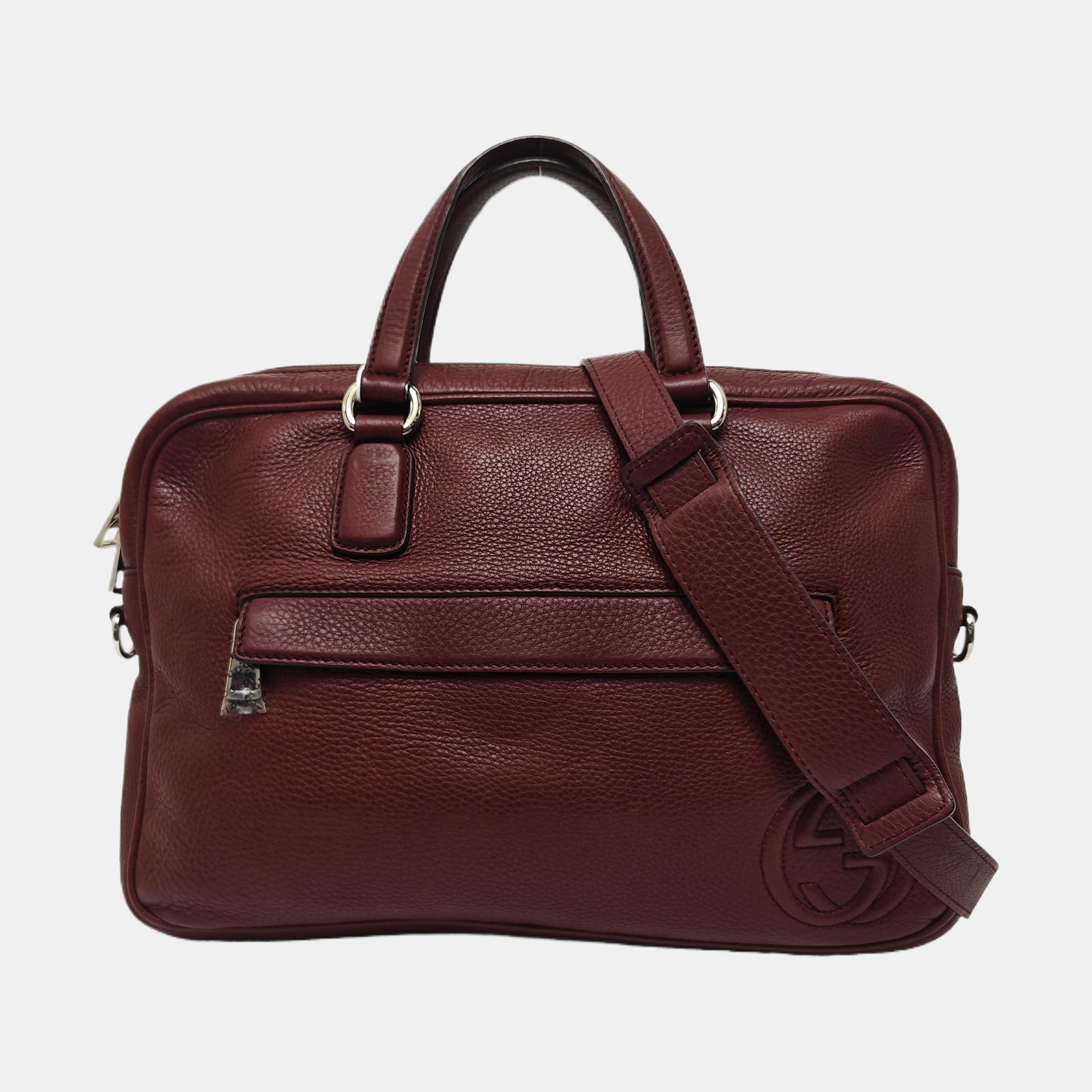 Soho Large Calfskin Red