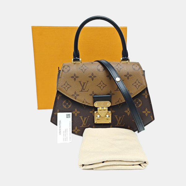 EDEN Monogram Coated Canvas Brown
