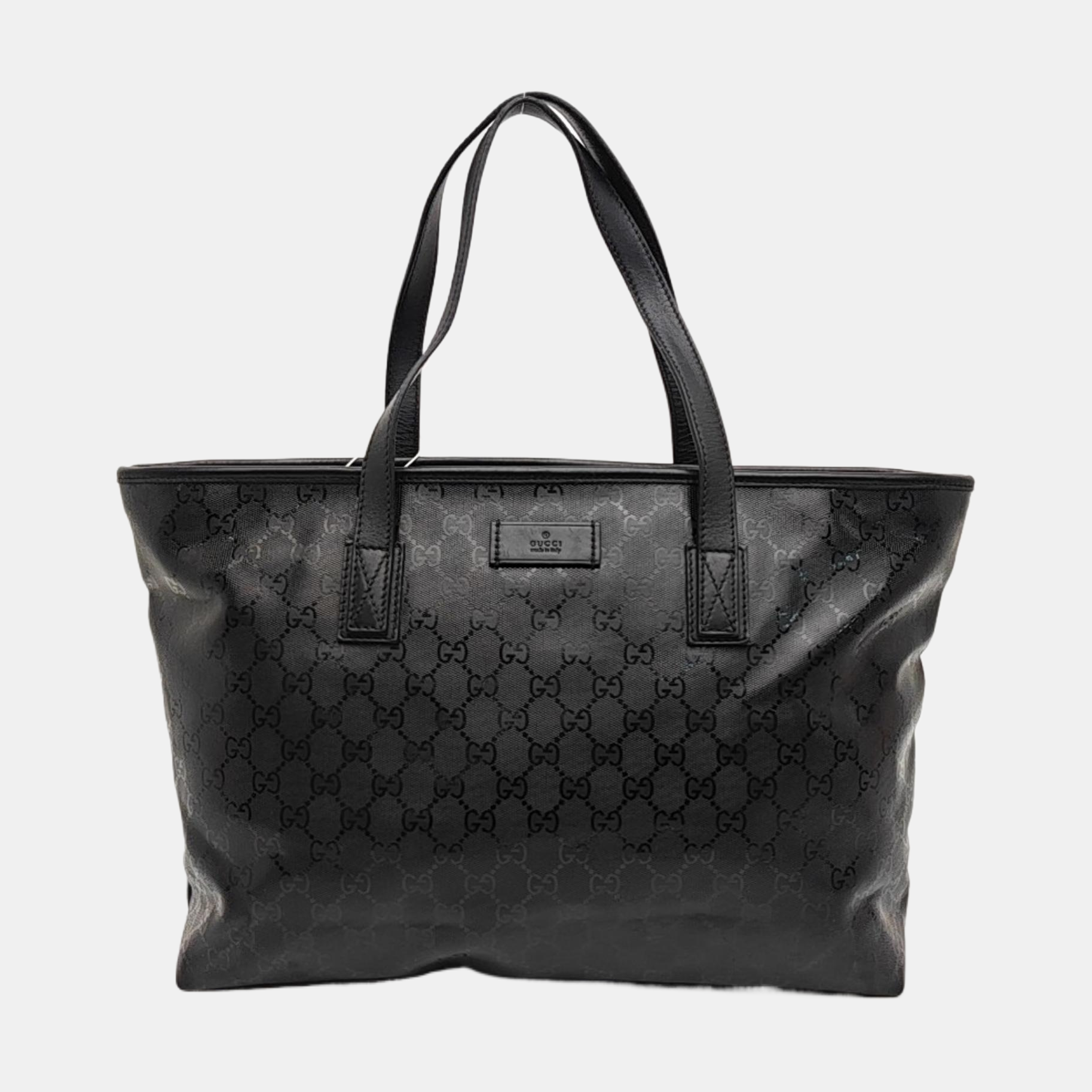 GG Imprime Monogram Coated Canvas Black