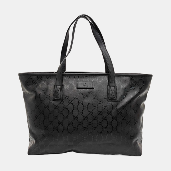 GG Imprime Monogram Coated Canvas Black