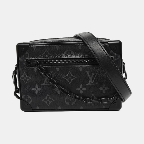 SOFT TRUNK Mini Monogram Coated Canvas Black