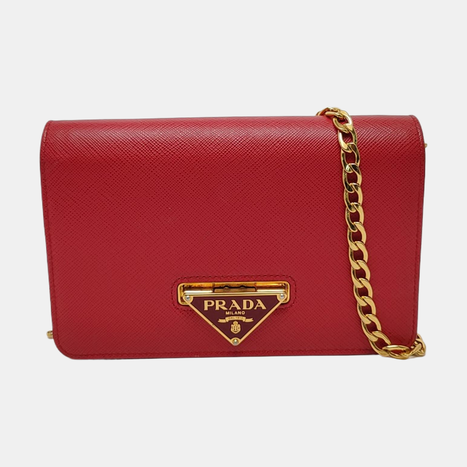 Saffiano Calfskin Red