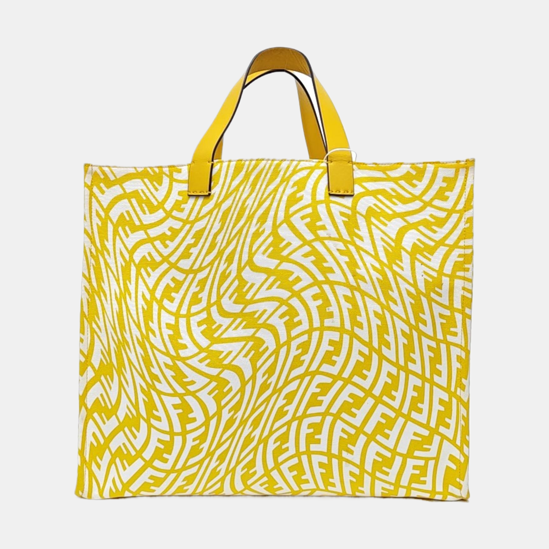 FF Vertigo Coated Canvas Yellow
