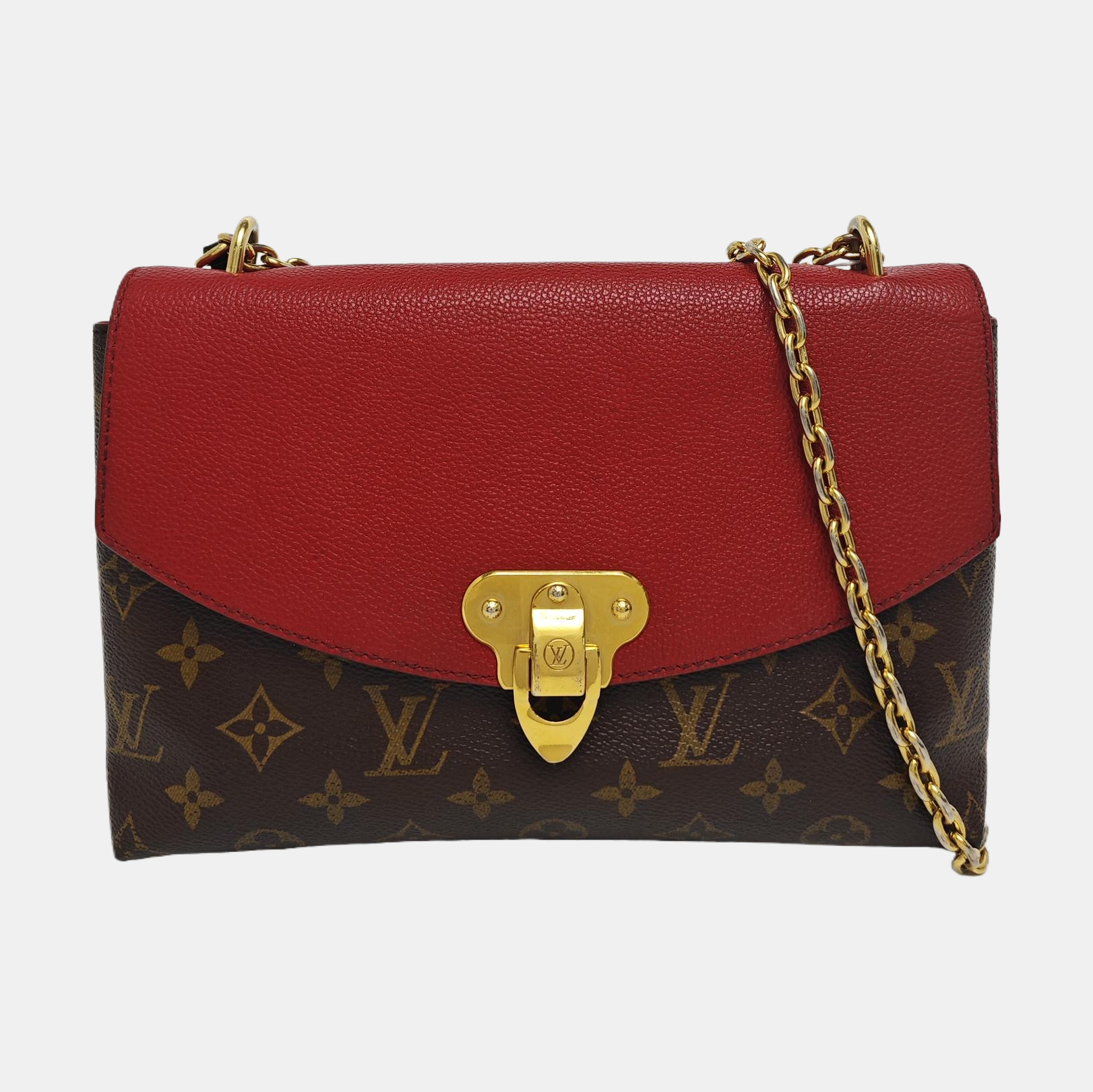 SAINT PLACIDE Monogram Coated Canvas Brown