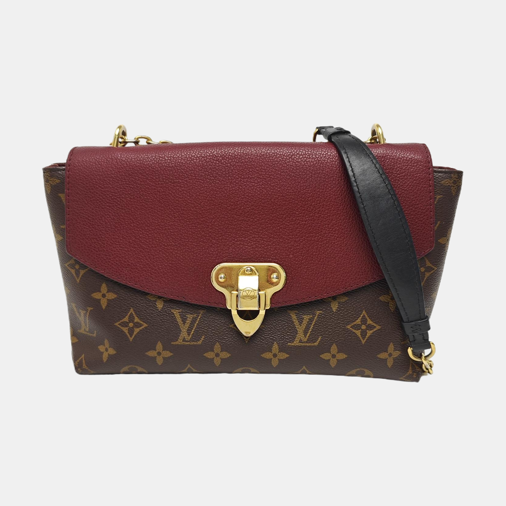 SAINT PLACIDE Monogram Coated Canvas Brown