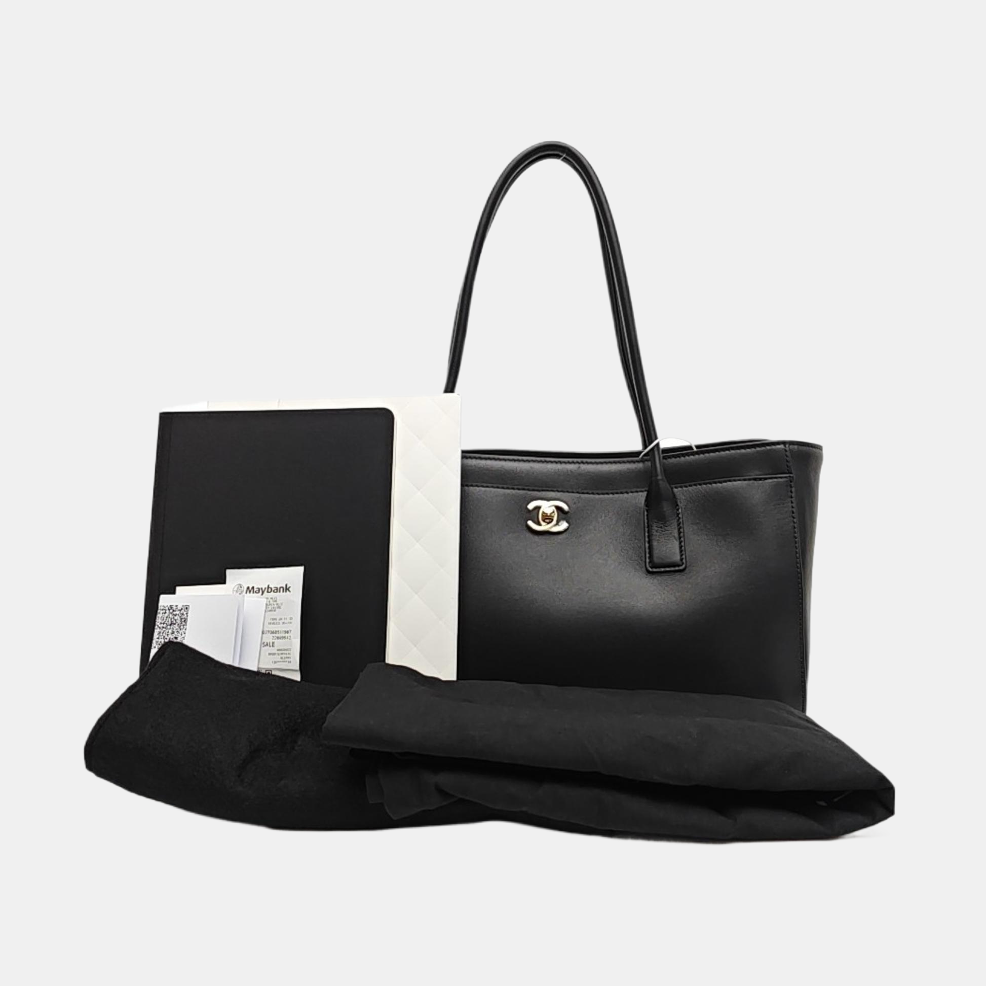 CERF Small Calfskin Black