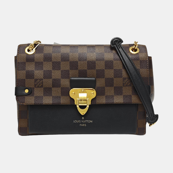 VAVIN PM Damier Ebene Coated Canvas Brown