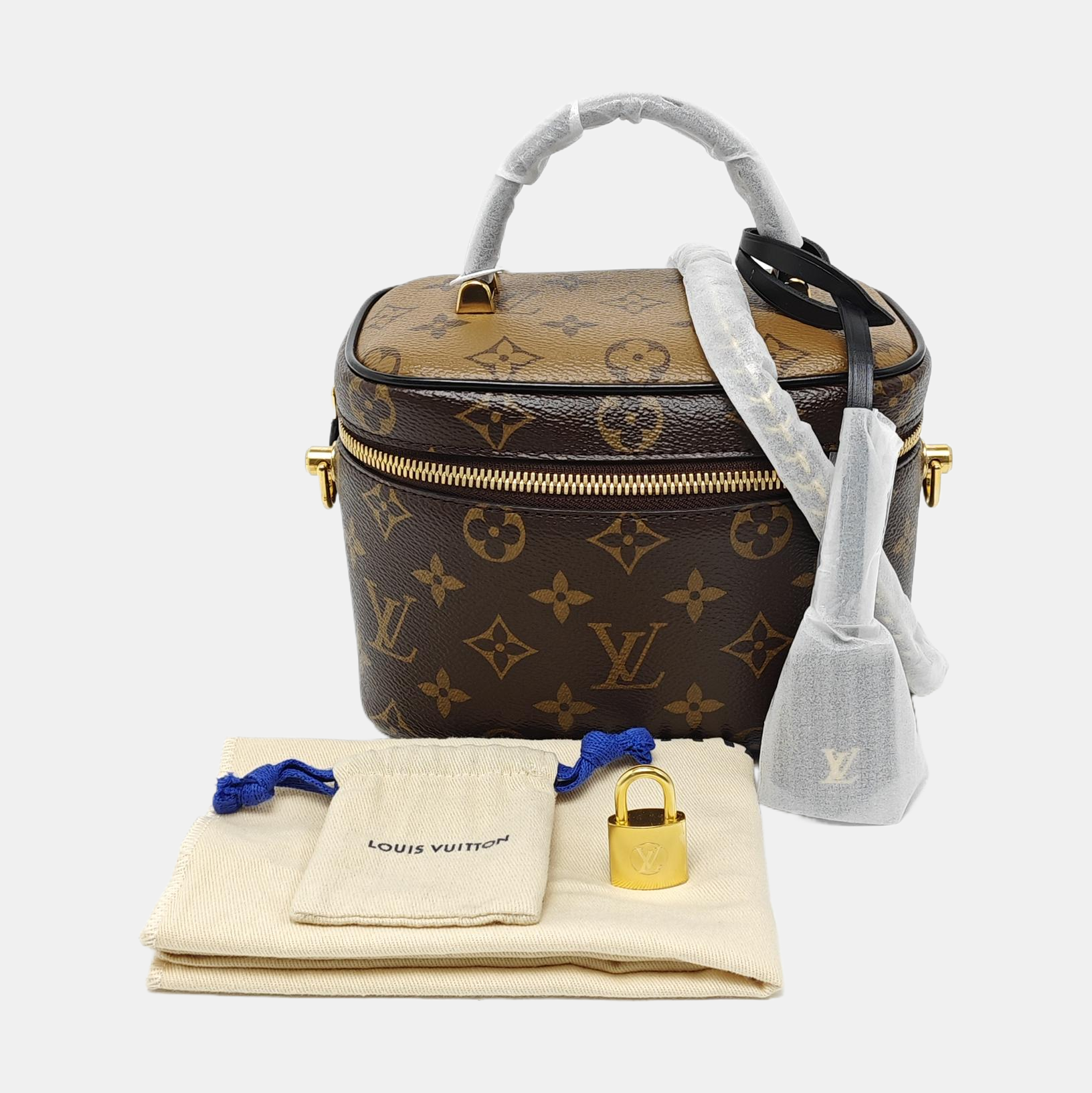 VANITY PM Monogram Coated Canvas Brown