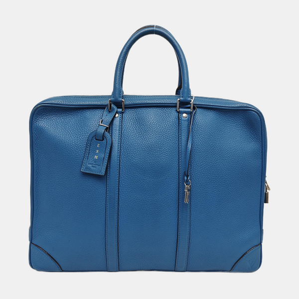 PORTE-DOCUMENTS Calfskin Blue