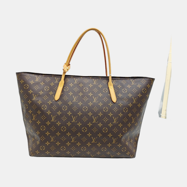 RASPAIL Monogram Coated Canvas Brown