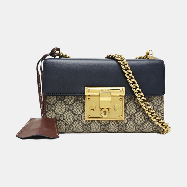 Padlock Small Monogram Coated Canvas Multicolor