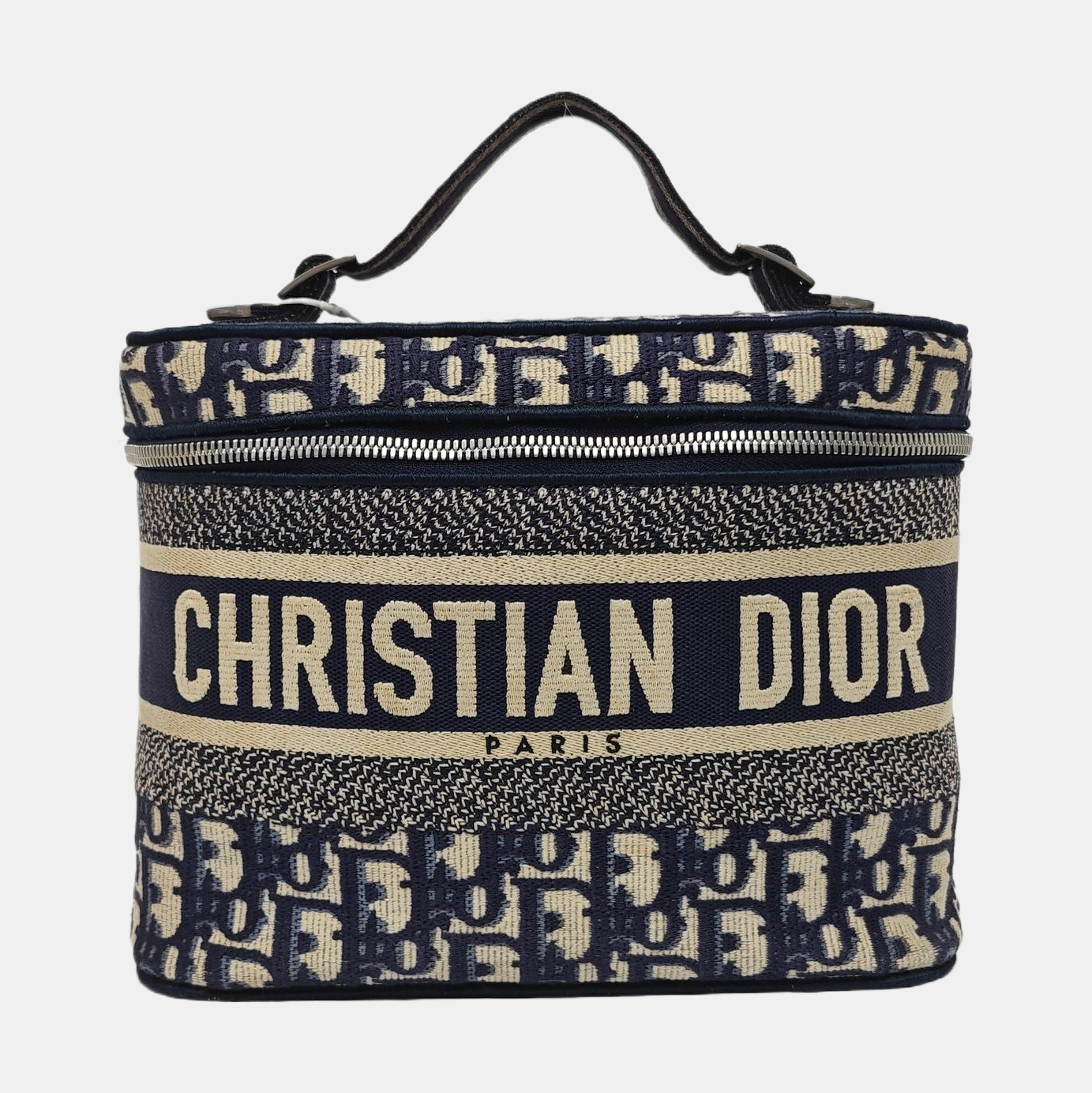 Travel Vanity Oblique Canvas Blue