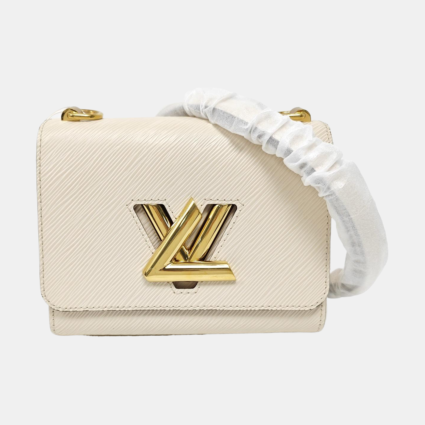 Authenticated pre-owned  TWIST PM Epi White - Shoulder Bag at Looply