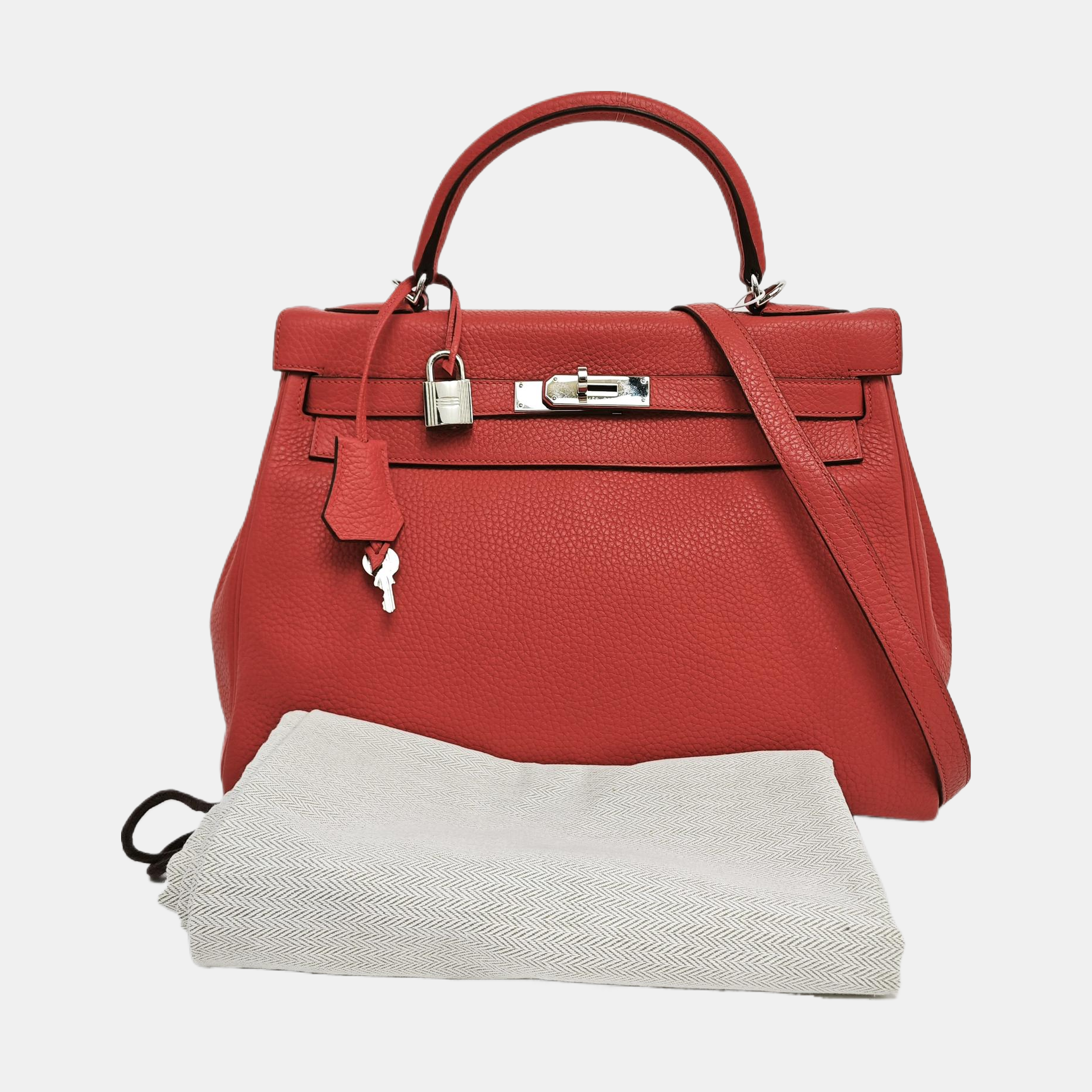 Kelly 32 Togo Red