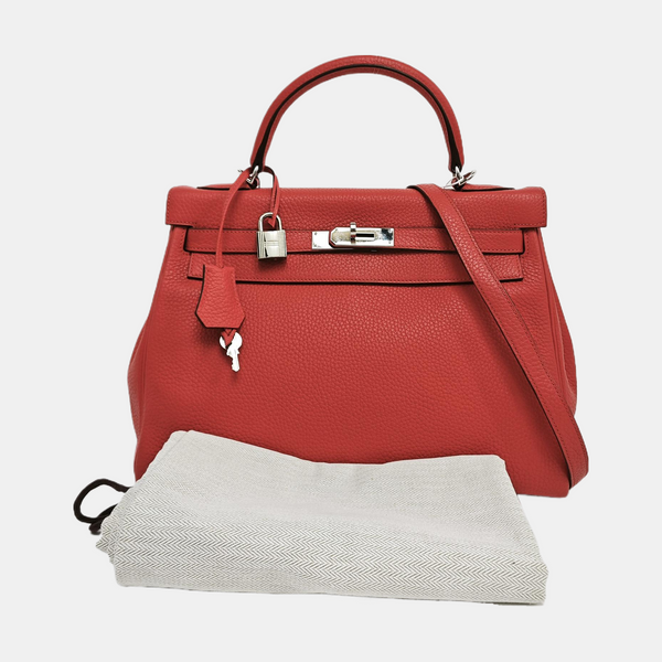Kelly 32 Togo Red