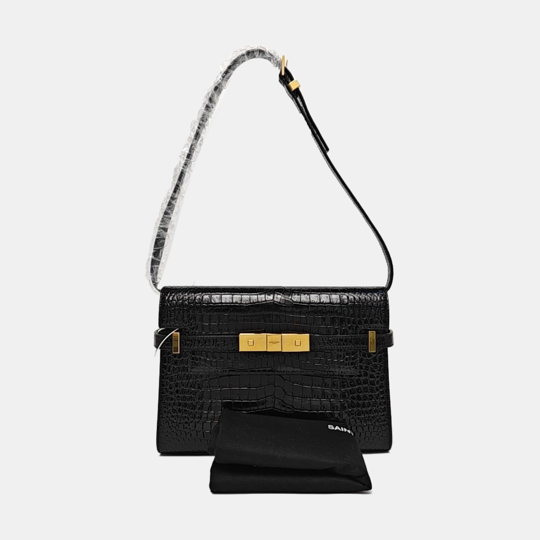 MANHATTAN Small Calfskin Black