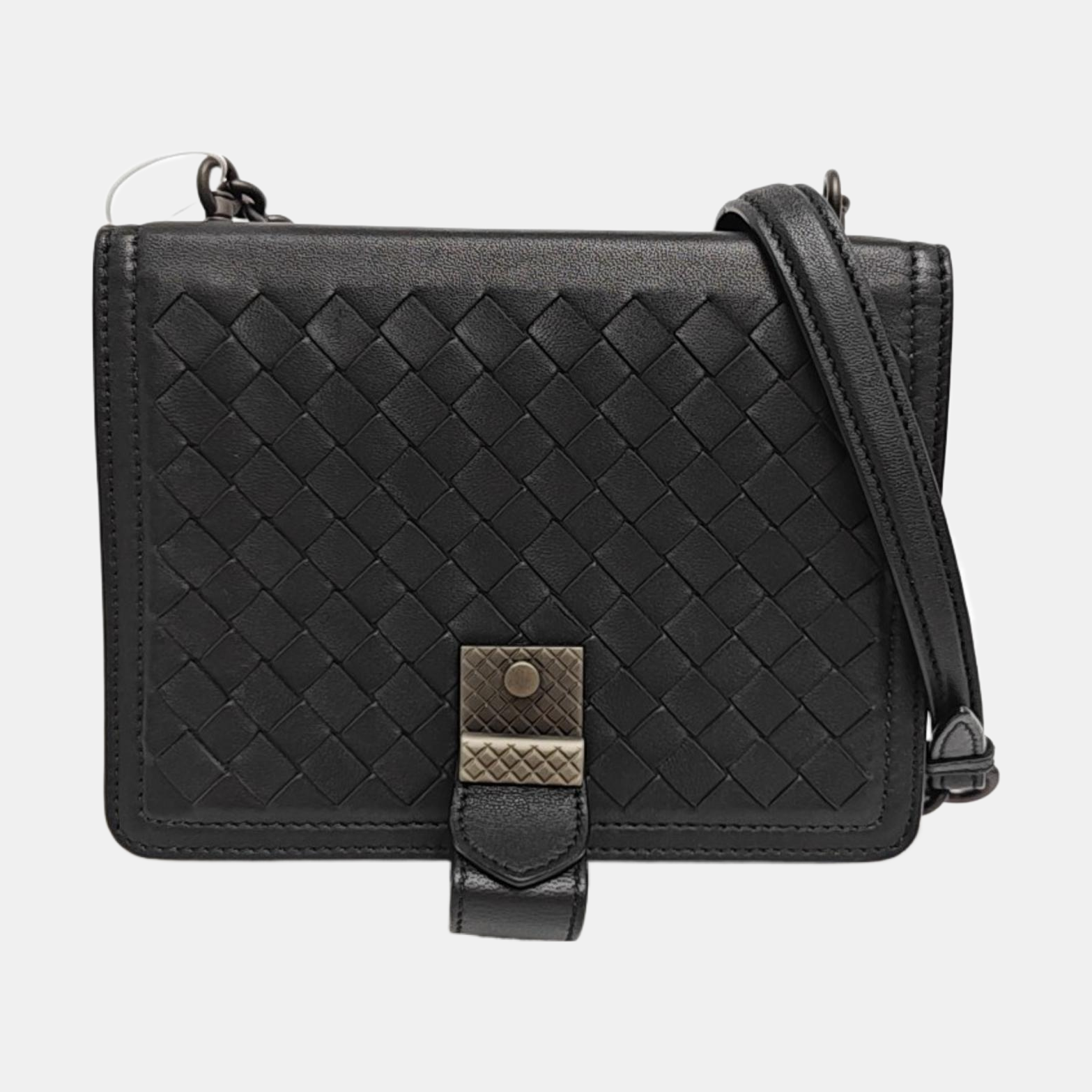 Lambskin Shoulder Bag Black