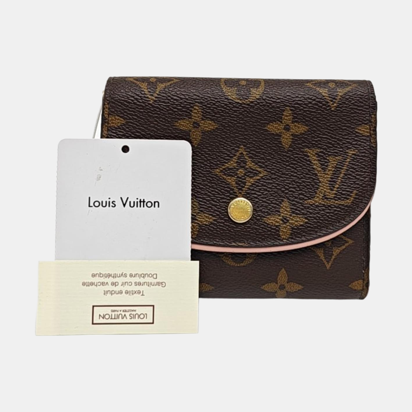 ARIANE Monogram Coated Canvas Brown Wallet