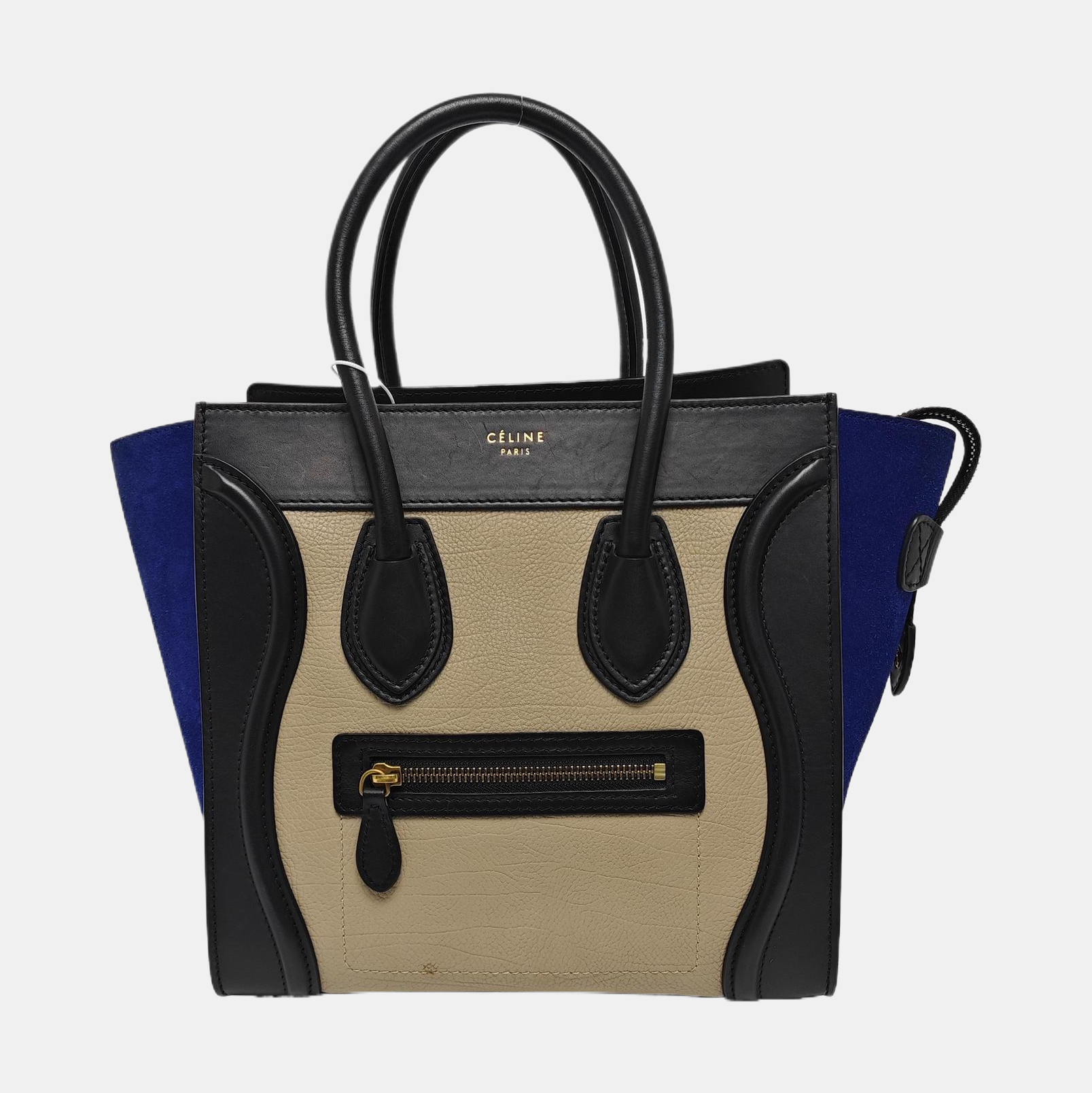Authenticated pre-owned  LUGGAGE Micro Calfskin Multicolor - Tote Bag at Looply