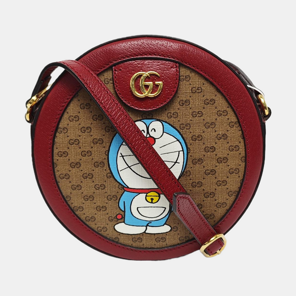 Doraemon X Gucci Monogram Coated Canvas Beige