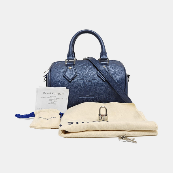 SPEEDY 20 Calfskin Blue