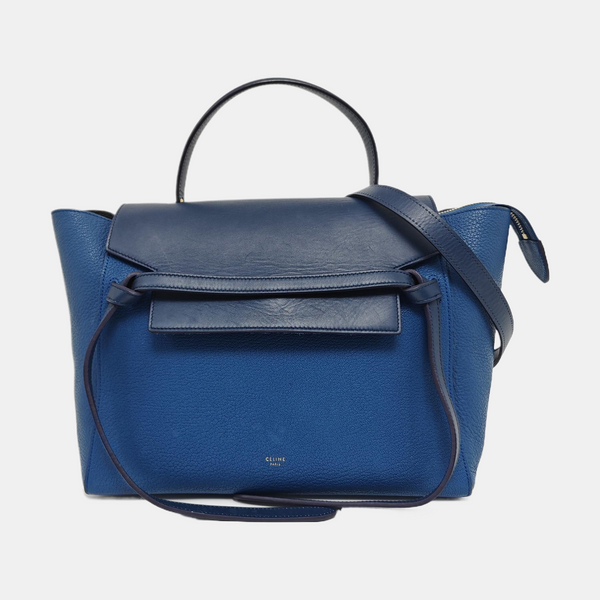 BELT Mini Calfskin Blue