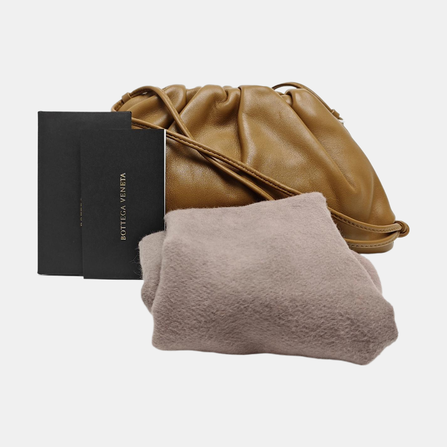 The Pouch Mini Calfskin Brown