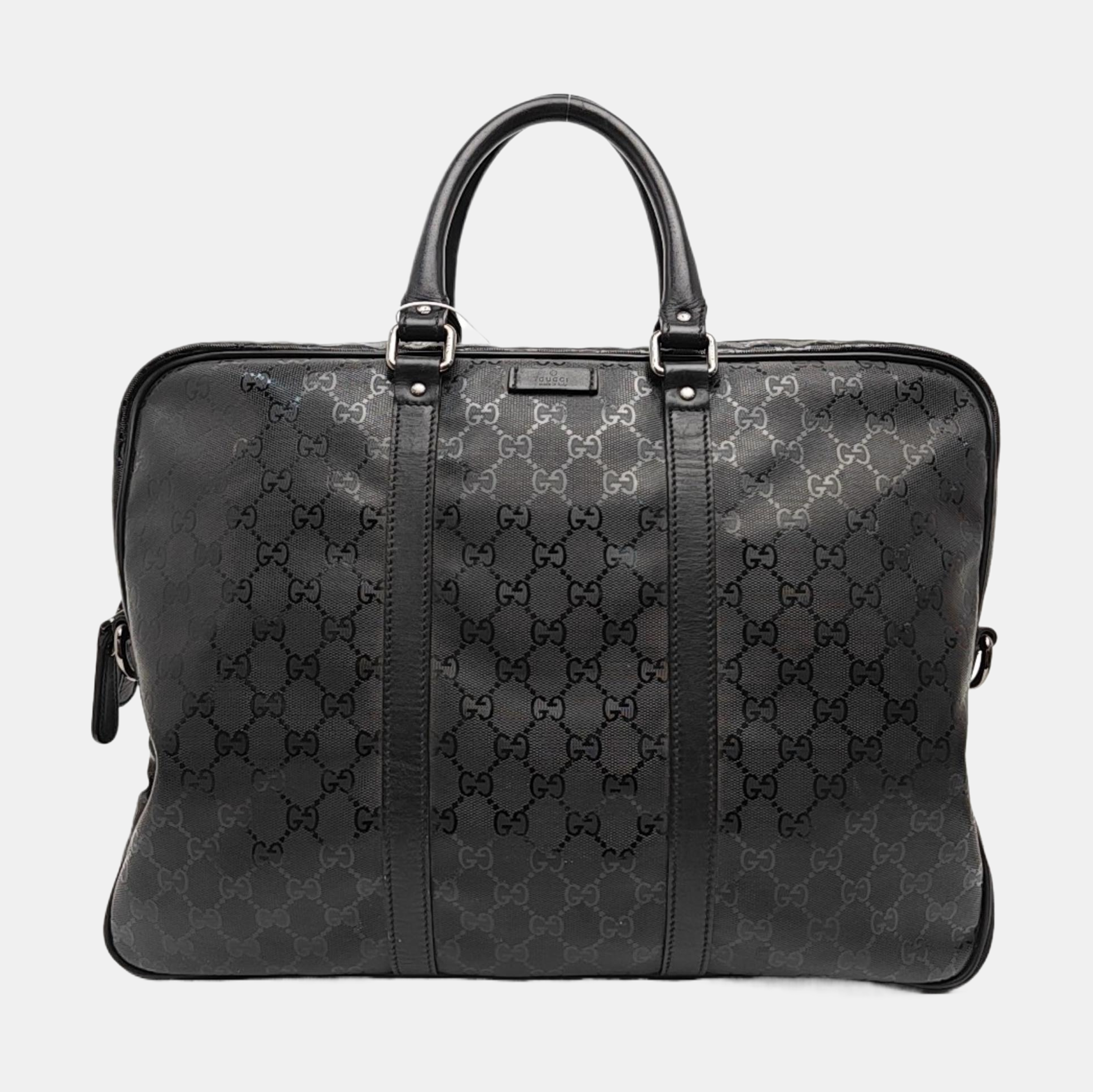 GG Imprime Coated Canvas Black